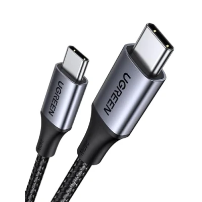 Afbeelding van UGREEN Gevlochten USB C naar Kabel 240W Fast Charge 2M Zwart