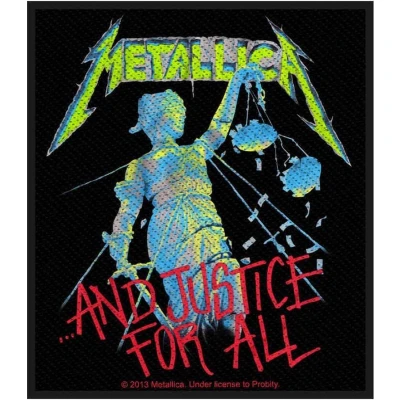 Afbeelding van Metallica And Justice For All Patch Multicolours