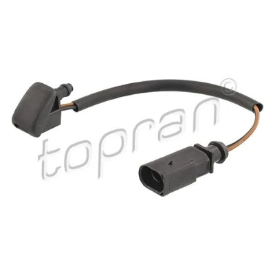 Afbeelding van TOPRAN 116 222 Ruitensproeier Aan beide zijden, Motorkap voor voorruitreiniging, Met kabel SKODA: Fabia I Hatchback, 2, Octavia Hatchback