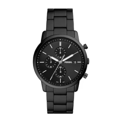 Afbeelding van Fossil heren Horloge FS5850 in de kleur Zilver