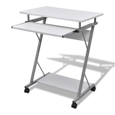 Afbeelding van Studenten computerbureau 60 x 40 74 cm (wit)