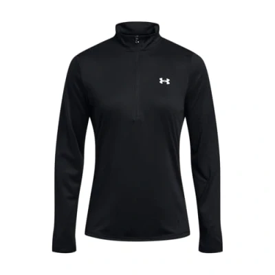 Afbeelding van Under Armour TECH 1/2 ZIP Solid Longsleeve, Dames, Maat: XXL, Black/white