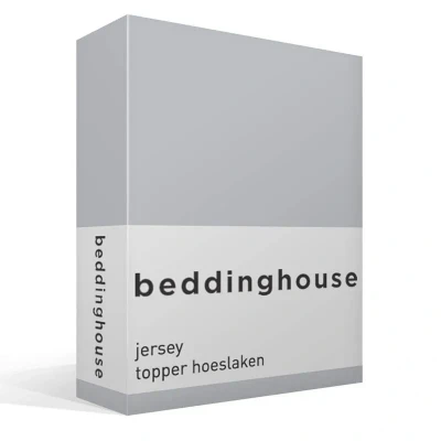 Afbeelding van Beddinghouse Topper Hoeslaken Jersey Light Grey 160 x 200/220