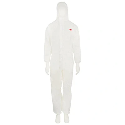 Afbeelding van 3M 45204XL beschermend pak type 5/6, maat 4XL, wit/groen