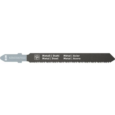 Afbeelding van Fein 63503167010 Decoupeerzaagblad voor metaal BIM 63 T1.2 / 1.4 MS SC 5 stuk(s)