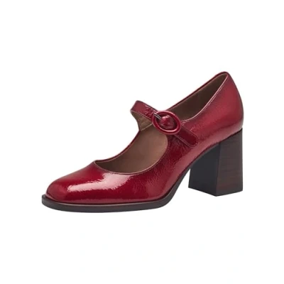 Afbeelding van Tamaris Klassieke pumps, Dames, Maat: 36, Red patent Kunststof
