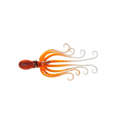 Afbeelding van Savage Gear 3D Octopus 20cm 185g Sinking UV Orange/Glow Zeevis kunstaas