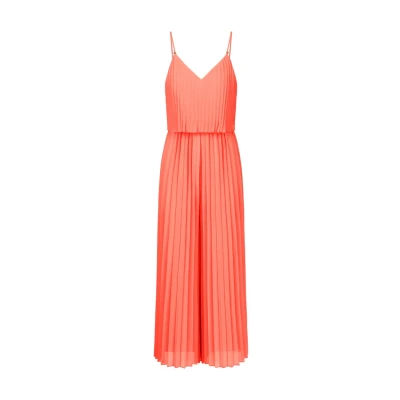 Afbeelding van Apart Plisseeoverall Jumpsuit, Dames, Maat: 38, Koralle