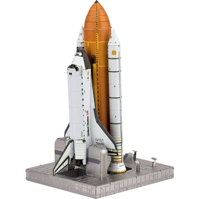 Afbeelding van Metal Earth Premium Series Space Shuttle Launch Kit Metalen bouwpakket