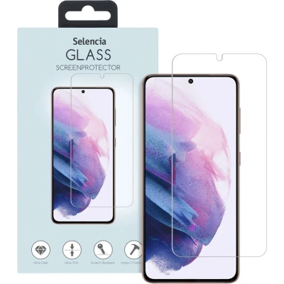 Afbeelding van Selencia Screenprotector Geschikt voor Samsung Galaxy S23 Plus / S22 Tempered Glass Gehard Glas