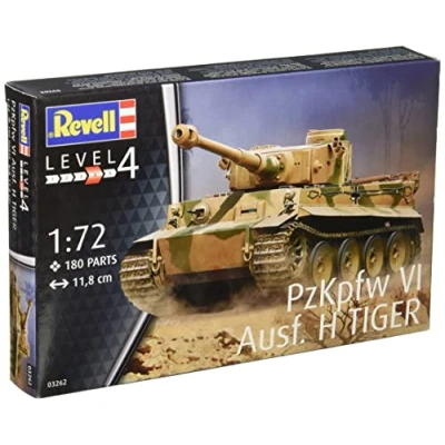 Afbeelding van 1:72 Revell 03262 PzKpfw VI Ausf. H TIGER Plastic Modelbouwpakket