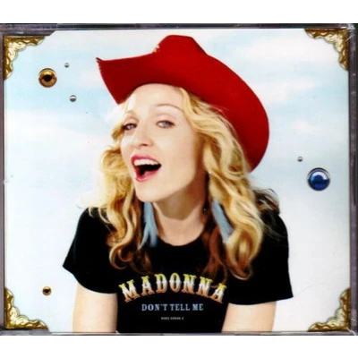 Afbeelding van Madonna Don&#039;t Tell Me German CD single
