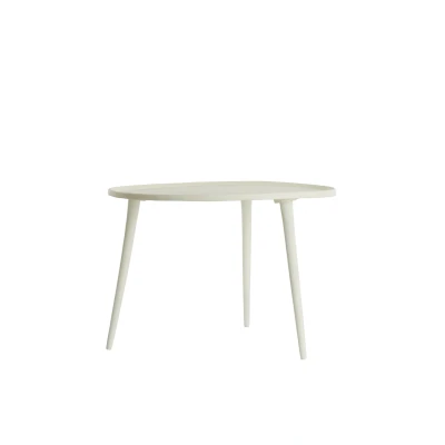 Afbeelding van Light &amp; Living Bijzettafel BABINA Ø59x41cm Wit
