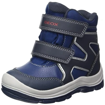 Afbeelding van Geox Baby Jongens B Flanfil Boy Abx Enkellaarsjes, Navy/Blauw