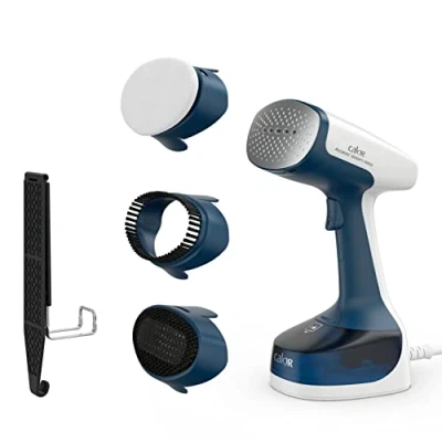 Afbeelding van Calor Access Steam Easy kledingstomer, 1400 W, stoomvermogen 25 g/min, opwarmtijd 15 seconden, stofdichte microvezelborstels, dikke stoffen, delicate deurhaak, blauw DT7170C0