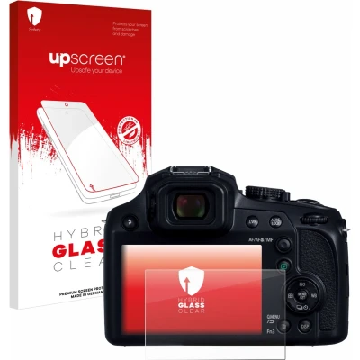 Afbeelding van upscreen Screenprotector voor Panasonic Lumix DC FZ82D Folie Beschermfolie Beschermglas transparant