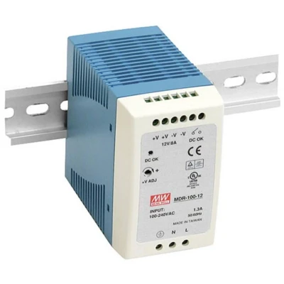 Afbeelding van Mean Well MDR 100 12 DIN rail netvoeding V/DC 7.5 A 90 W Aantal uitgangen: 1 x Inhoud: stuk(s)