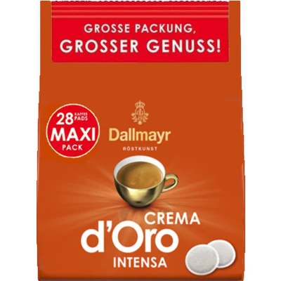 Afbeelding van Dallmayr Crema d&#039;Oro Intensa 10x 28 pads