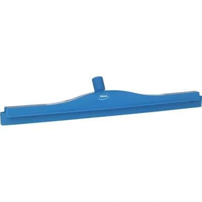 Afbeelding van Vikan Vloertrekkers Met Flexibele Nek Full Colour Hygiëne Vloertrekker Polypropyleen En Tpe Rubber 60cm Breed Blauw