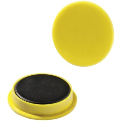 Afbeelding van Durable Magneet 475304 (Ø) 32 mm rond Geel 1 set(s)