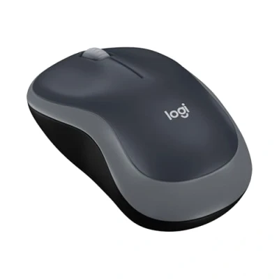 Image de Logitech M185 Souris Sans Fil, 2.4 GHz avec Mini Récepteur USB, Longévité de la Pile 12 Mois, Résolution du Capteur 1000 PPP, Ambidextre, Compatible PC, Mac, Ordinateur Portable,Gris