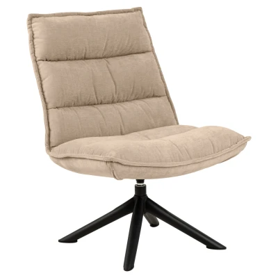 Afbeelding van Hjem Interiors Blizzard Draaibare Loungestoel Beige