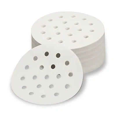 Afbeelding van VERTES Vellen met antiaanbaklaag, hamburgerkoekjesverdelers, 13 cm, 1000 stuks, was bekleed en voedselveilig, voor gebruik in hamburgerpers
