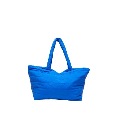 Afbeelding van Urban Classics Padded Shopper, Dames, Maat: One Size, Cobaldblue