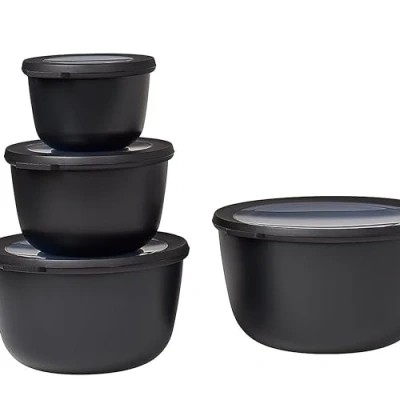 Afbeelding van Multikom Cirqula Hoog Rond set/4 Nordic Black