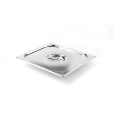 Afbeelding van Gastronormdeksel Kitchen Line met lepeluitsparing 2/3