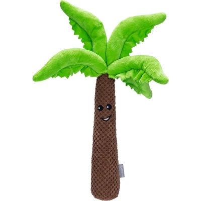 Afbeelding van Beeztees Pluche Hondenspeelgoed Palmboom Bruin/Groen 30 cm