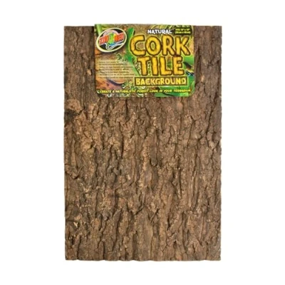 Afbeelding van Zoo Med Natural Cork Tegel Achtergrond Sierhout voor Reptielen, 30 x 45 cm