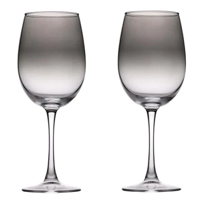 Afbeelding van alpina Wijnglazen Set 4 Stuks Wijn Glazen Smoked Geschikt voor Rode en Witte Glasservies elke Gelegenheid Glas