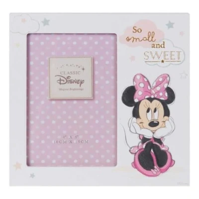 Image de Disney Magical Beginnings DI409 Cadre photo en MDF 10,2 x 15,2 cm Motif Minnie 200 g