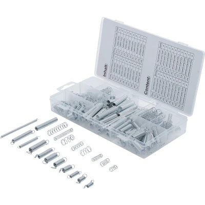 Afbeelding van BGS Assortiment veren trek en drukveren 200 delig