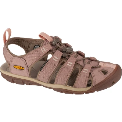 Afbeelding van Keen Clearwater CNX Outdoorsandalen, Dames, Maat: 39, Brown/taupe Imitatieleer/ textiel