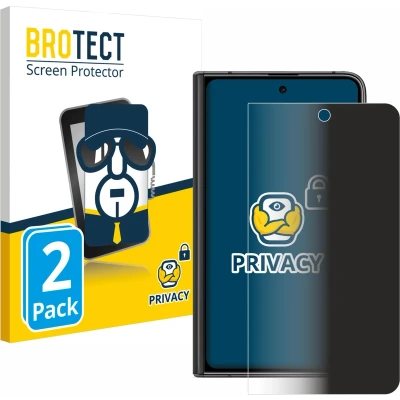 Afbeelding van BROTECT privacy screenprotector voor Google Pixel Fold (Extern Beeldscherm) Folie Beschermfolie Blauwlichtfilter (2 Stuks)