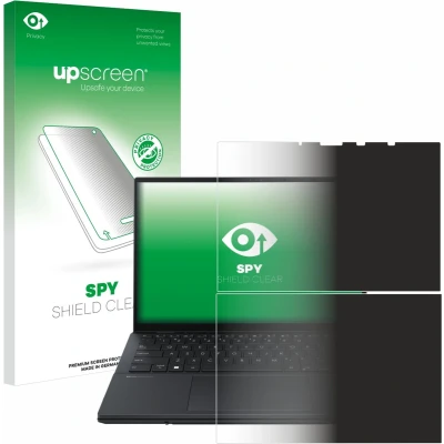 Afbeelding van upscreen privacy screenprotector voor ASUS ZenBook Duo OLED 2024 UX8406 Folie Beschermfolie Blauwlichtfilter