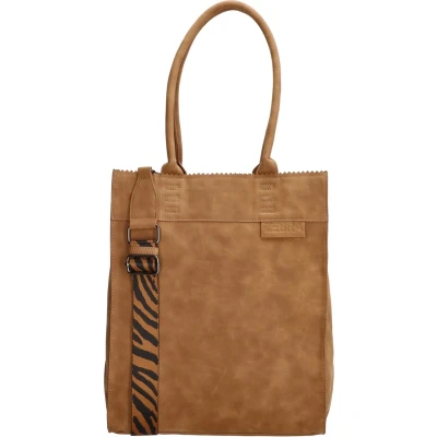 Afbeelding van ZEBRA Shopper Merel Licht bruin / lever one size