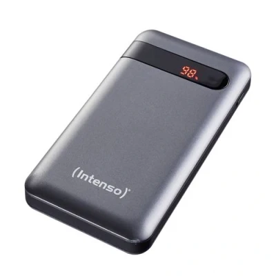 Image de Intenso Powerbank PD10000 Banque d&#039;alimentation 10000 mAh 3 A QC 3.0 (USB C) sur le câble : USB C noir
