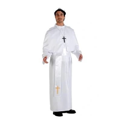 Afbeelding van Ciao Papa Eminenza kostuum voor heren, volwassenen, eenheidsmaat