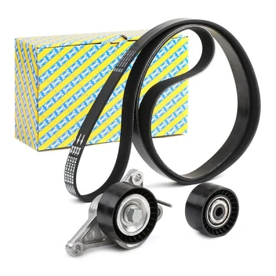 Afbeelding van SNR KA855.18 Poly V riem set RENAULT: LAGUNA 3, ESPACE 4, 3 Grandtour, OPEL: Vivaro A Combi, Movano B Van, Van