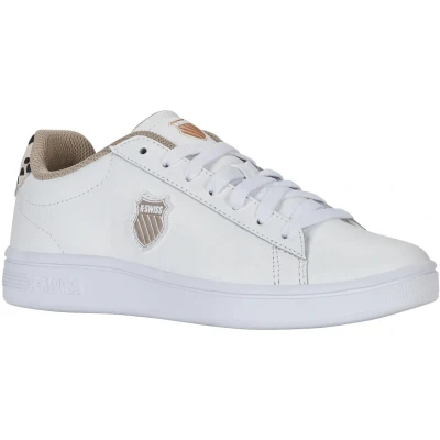 Afbeelding van K SWISS Court Shield II Sneakers laag, Dames, Maat: 40, white leo Leer