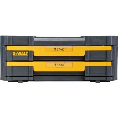 Image de DEWALT DWST1 70706 TSTAK box IV avec 2 tiroirs peu profonds