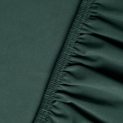 Afbeelding van Sale Kayori Biologisch Shizu Splittopper Hoeslaken stretch Jersey Donkergroen 140 160/200 220