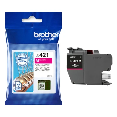 Image de Brother LC421M Magenta original cartouche d&#039;encre pour DCP J1140DW MFC J1010DW J1012DW