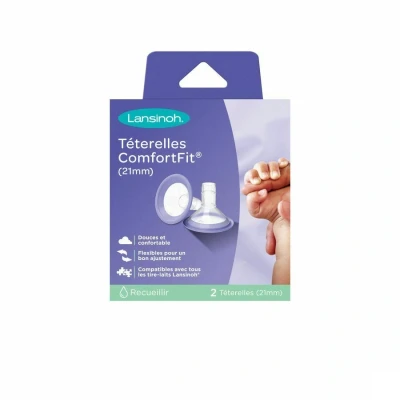 Image de Lansinoh Teterelles Comfort Fit 2x28mm