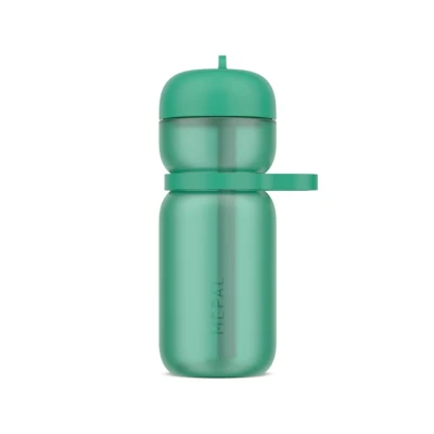 Afbeelding van Mepal Drinkfles Flip Sport 600 ml en drink Lekdicht Draaglus comfortabele grip Vaatwasmachinebestendig Drinkflessen Apple green