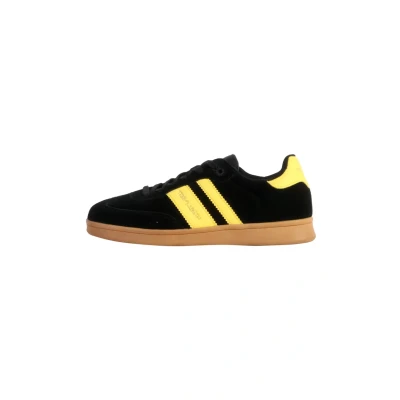 Afbeelding van Teddy Smith Basket Sneakers laag, Heren, Maat: 45, Noir blanc Leer