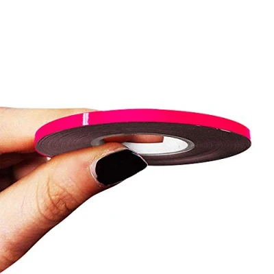 Afbeelding van 4R Quattroerre.it 10462 Trim Stripes plakstrips voor auto&#039;s, fuchsia, fluorescerend, 3 mm x 10 MT